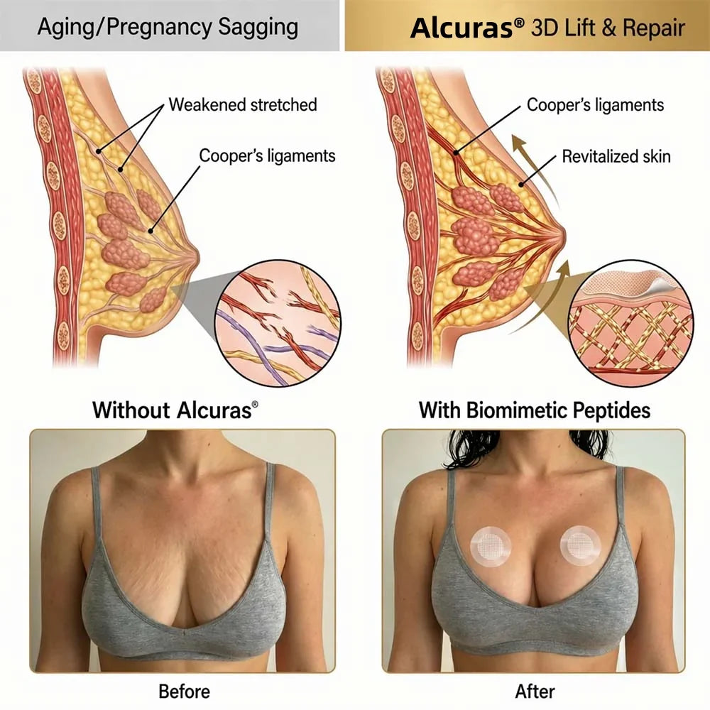 Alcuras® Targeted Breast Enhancement Advanced Nano Microneedle Patch