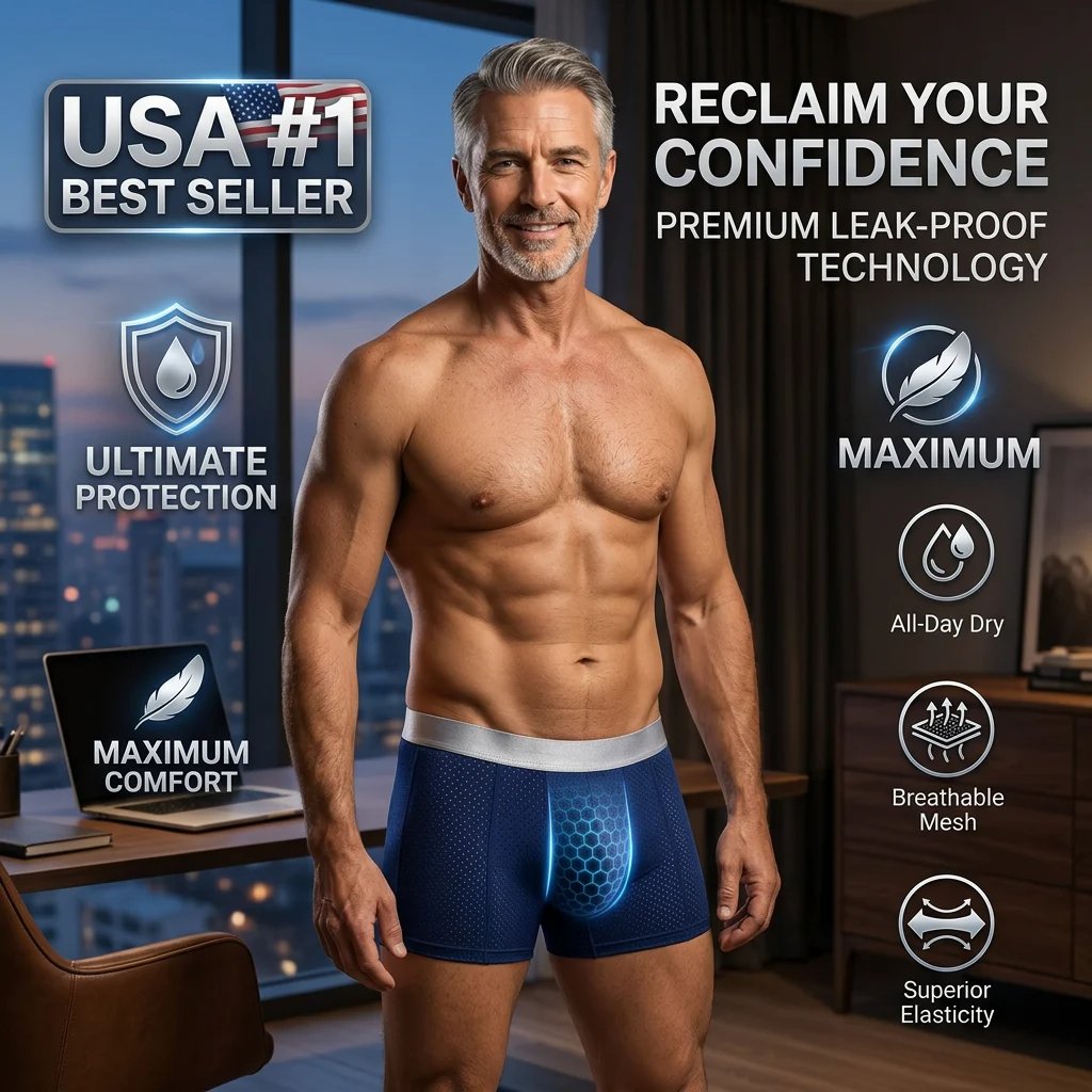 【Buy 3 Get 2 Free】-2026 HOT SALE🔥 Sfrcord® Premium Leakproof lceSilk Mesh Men's Boxer