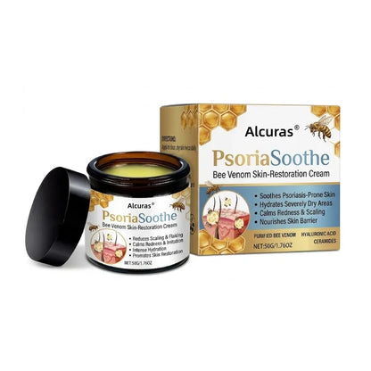 Alcuras® PsoriaSoothe Bee Venom Skin-Restoration Cream
