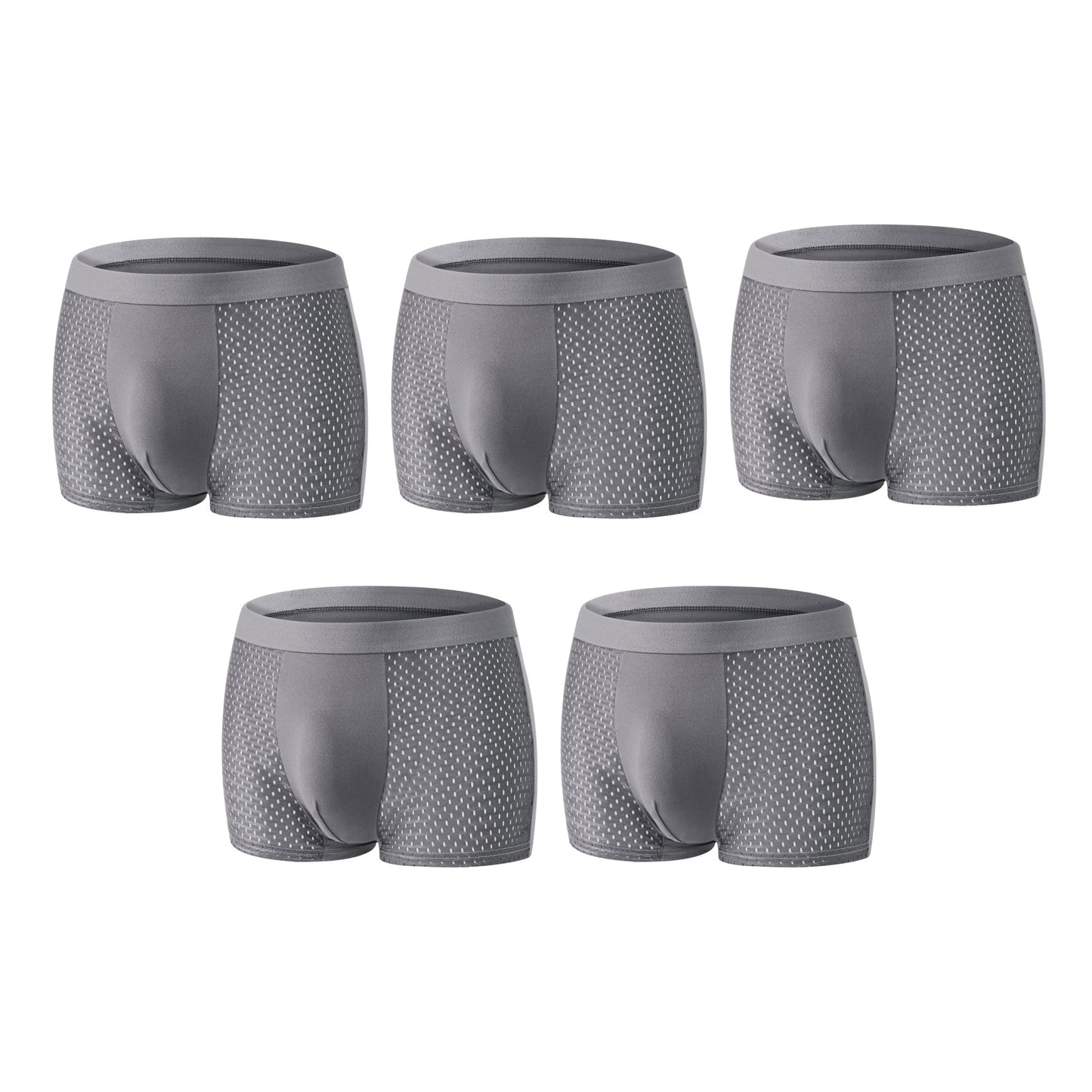 【Buy 3 Get 2 Free】-2026 HOT SALE🔥 Sfrcord® Premium Leakproof lceSilk Mesh Men's Boxer