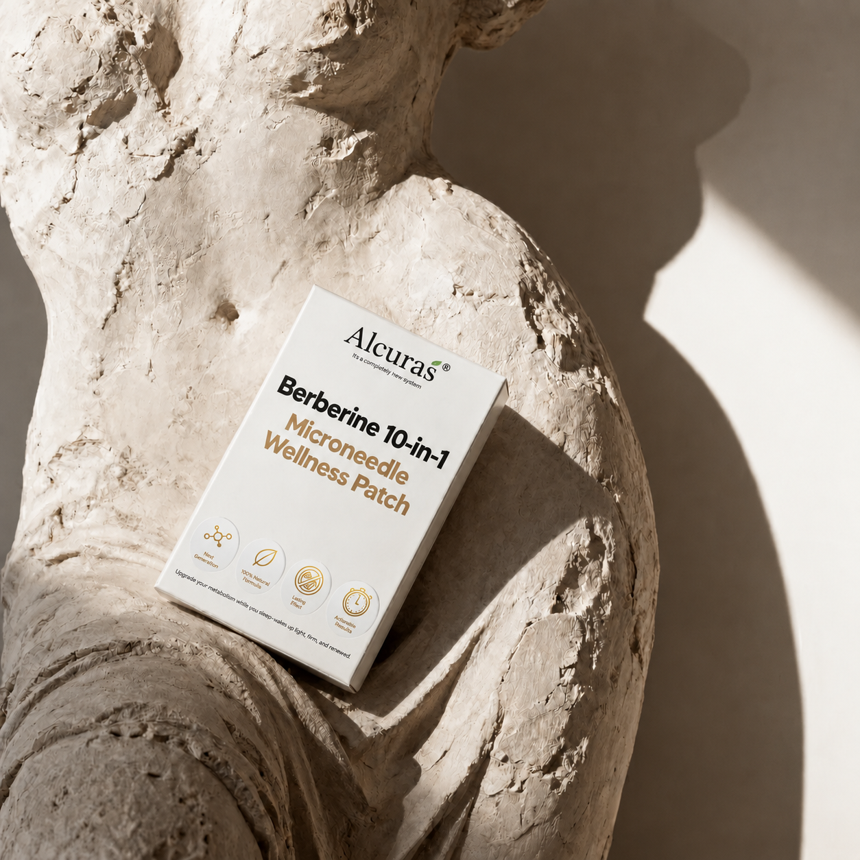 Alcuras® Berberine 10-in-1 Nano Microneedle Patch | ✅ Science-Backed Formula | 10-in-1 Advanced Blend | Visible Results in 7 Days 🏅
