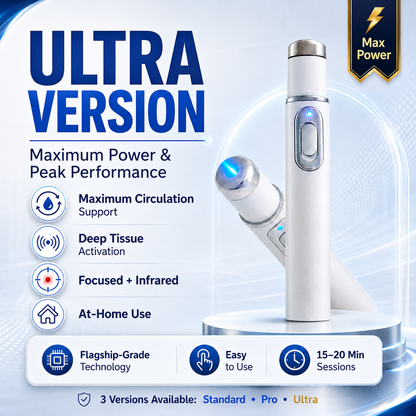 Ultrasonic Shock Wave Therapy Massager——Restore Circulation. Relieve Deep Pain. Rebuild Male Confidence.