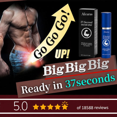 50% OFF - While Stock Lasts | Alcuras™ 37-Second Erection Spray