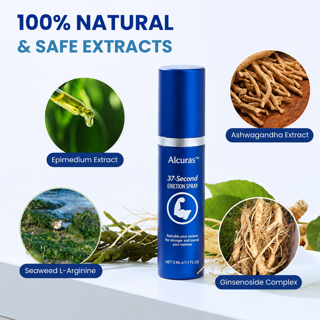 50% OFF - While Stock Lasts | Alcuras™ 37-Second Erection Spray