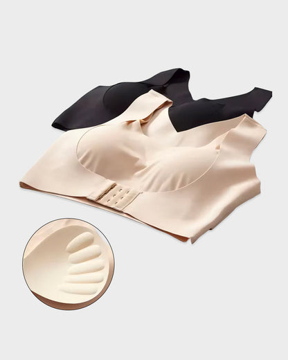 🔥Front Closure Cross-Back Wireless Posture Bra