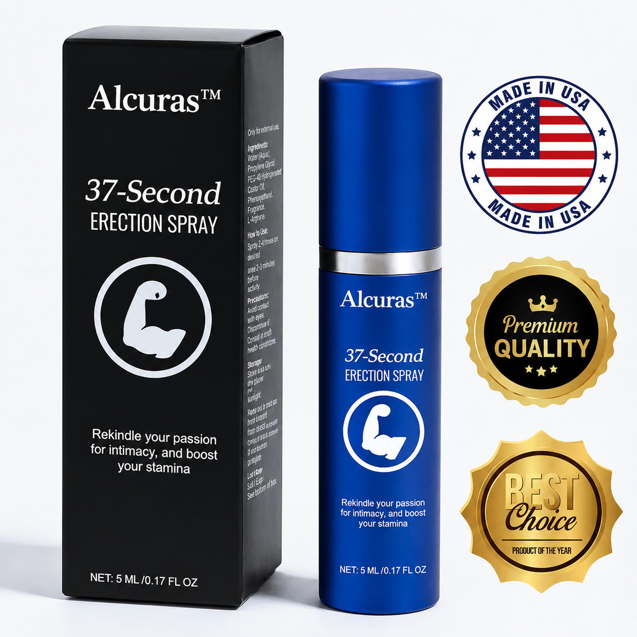 50% OFF - While Stock Lasts | Alcuras™ 37-Second Erection Spray