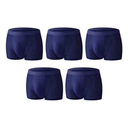 【Buy 3 Get 2 Free】-2026 HOT SALE🔥 Sfrcord® Premium Leakproof lceSilk Mesh Men's Boxer