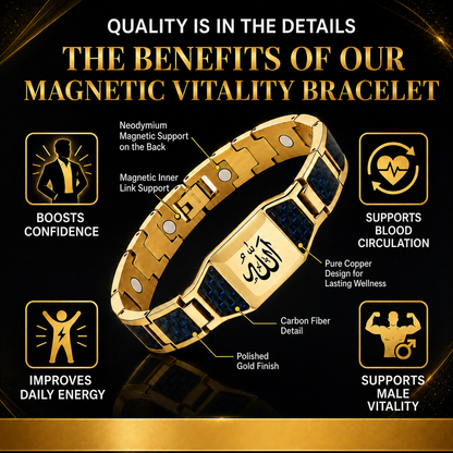 CZTICLE® Men’s Strength & Vitality Bracelet💯Upgrade Your Energy, Style, and Confidence