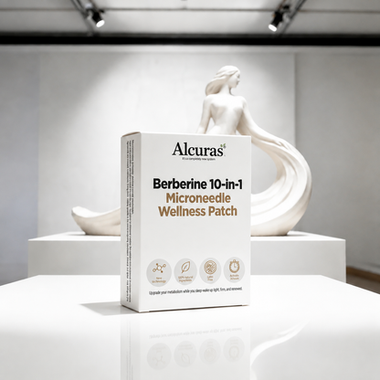 Alcuras® Berberine 10-in-1 Nano Microneedle Patch | ✅ Science-Backed Formula | 10-in-1 Advanced Blend | Visible Results in 7 Days 🏅