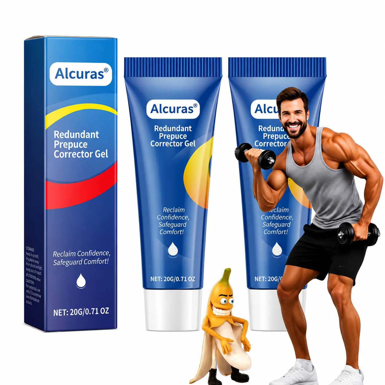 Alcuras® Gentle Foreskin Corrector Gel – Soothing, Natural Relief