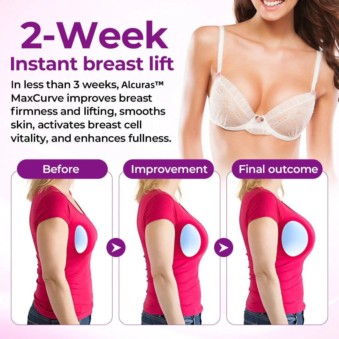 Alcuras™ MaxCurve Sculpting & Volumizing Bust Oil⚡⏱️Get Visible Lift & Fuller Curves in Just 21 Days