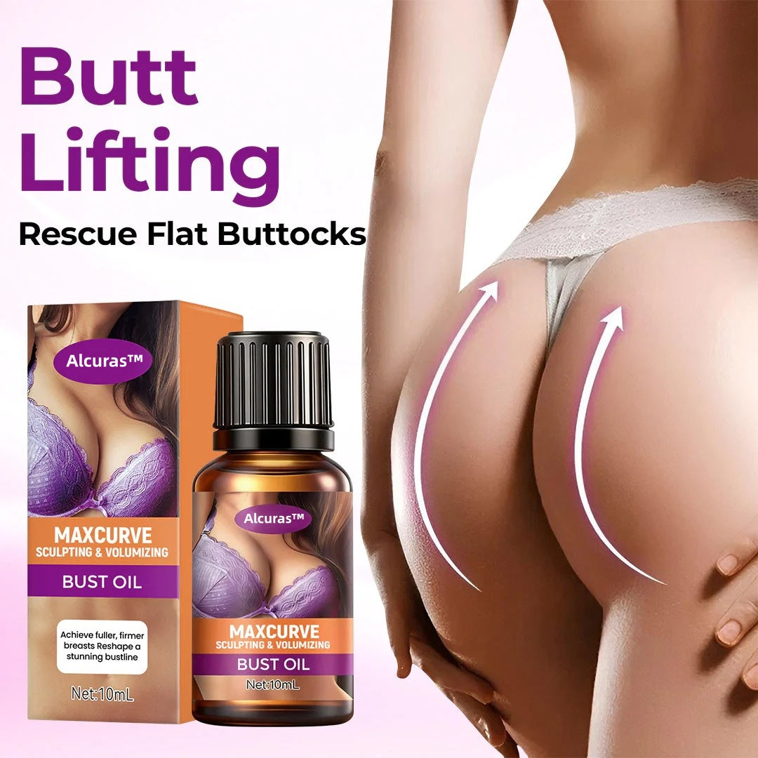 Alcuras™ MaxCurve Sculpting & Volumizing Bust Oil⚡⏱️Get Visible Lift & Fuller Curves in Just 21 Days