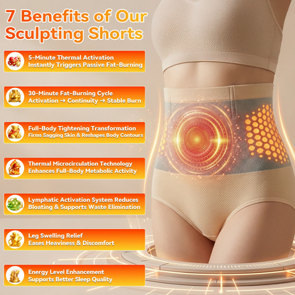 🎉【Buy 1 Get 1 Free】Sfrcord® Official Brand Store |2026 4-In-1 Micro-Particle Sculpting & Fat-Burn Short